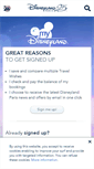 Mobile Screenshot of my-disneyland.disneylandparis.co.uk